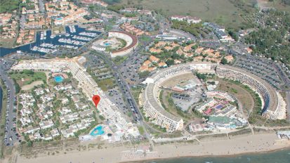 Cap d'Agde Naturist BDSM studio Port Nature map