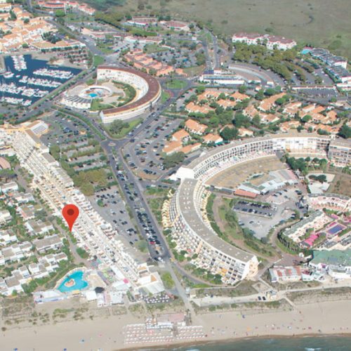 Cap d'Agde Naturist BDSM studio Port Nature map