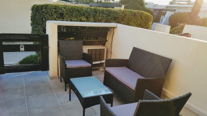 Cap d'Agde Naturist BDSM studio terrace